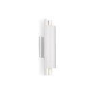 Kuzco Lighting - Dela LED Wall Sconce - WS41216-WH/SV | Montreal Lighting & Hardware