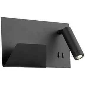 Kuzco Lighting - Dorchester Wall Sconce with Holder - WS16811R-BK | Montreal Lighting & Hardware