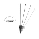 Kuzco Lighting - Dorian LED Garden Light - EG26718-BK | Montreal Lighting & Hardware
