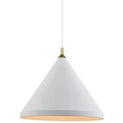 Kuzco Lighting - Dorothy One Light Pendant - 492824-WH/GD | Montreal Lighting & Hardware