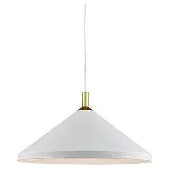 Kuzco Lighting - Dorothy Wide Pendant - 493118-WH/GD | Montreal Lighting & Hardware