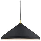 Kuzco Lighting - Dorothy Wide Pendant - 493126-BK/GD | Montreal Lighting & Hardware