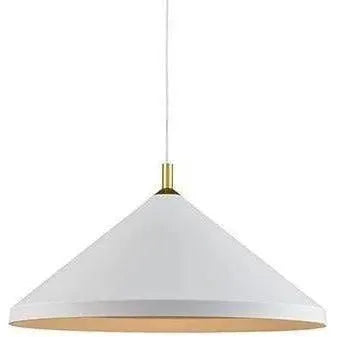 Kuzco Lighting - Dorothy Wide Pendant - 493126-WH/GD | Montreal Lighting & Hardware
