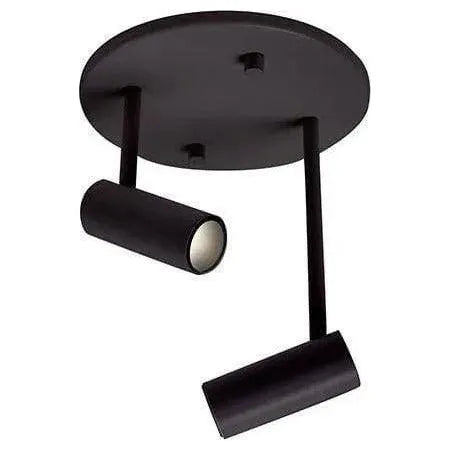 Kuzco Lighting - Downey Double Adjustable Spot Light - SF15002-BK | Montreal Lighting & Hardware
