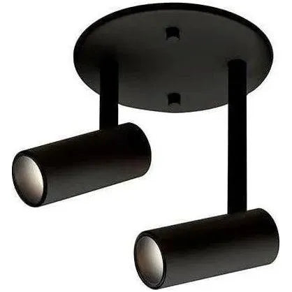 Kuzco Lighting - Downey Double Adjustable Spot Light - SF15102-BK | Montreal Lighting & Hardware