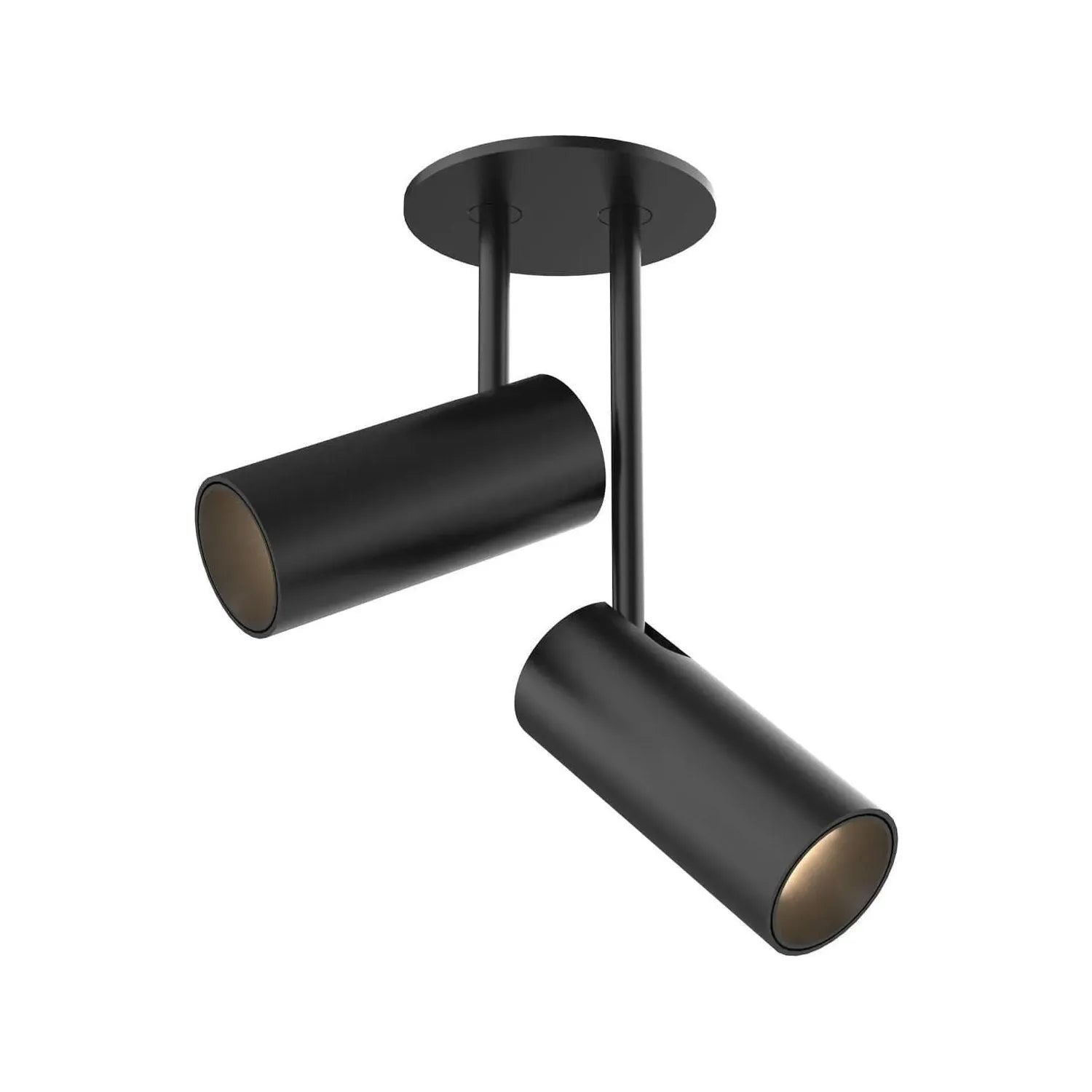 Kuzco Lighting - Downey Double Adjustable Spot Light - SF15702-BK | Montreal Lighting & Hardware