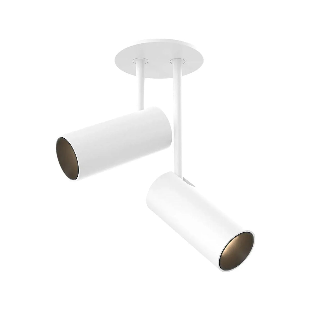 Kuzco Lighting - Downey Double Adjustable Spot Light - SF15702-WH | Montreal Lighting & Hardware