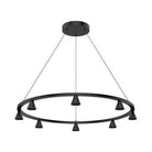 Kuzco Lighting - Dune LED Chandelier - CH19933-BK | Montreal Lighting & Hardware