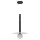 Kuzco Lighting - Elixir Globe Disc LED Pendant - PD15519-BK | Montreal Lighting & Hardware