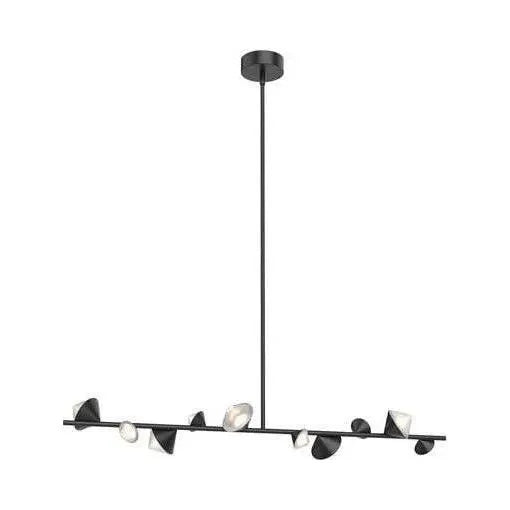 Kuzco Lighting - Geode LED Linear Pendant - LP50851-BK | Montreal Lighting & Hardware