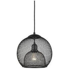 Kuzco Lighting - Gibraltar One Light Pendant - 494412-BK | Montreal Lighting & Hardware