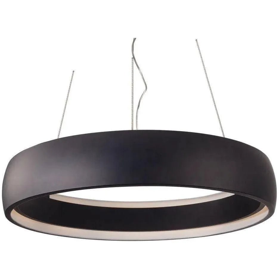 Kuzco Lighting - Halo Pendant - PD22723-BK | Montreal Lighting & Hardware