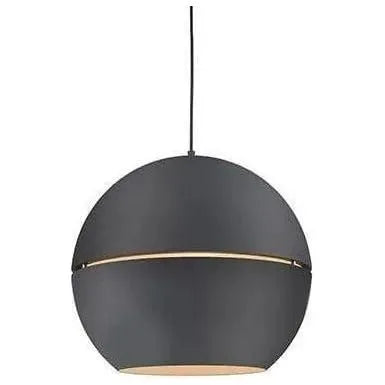 Kuzco Lighting - Lucas One Light Pendant - 494024-BK | Montreal Lighting & Hardware