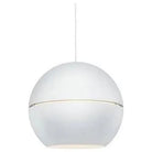 Kuzco Lighting - Lucas One Light Pendant - 494024-WH | Montreal Lighting & Hardware