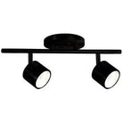 Kuzco Lighting - Lyra 2-Light LED Fixed Track - TR10015-BK | Montreal Lighting & Hardware