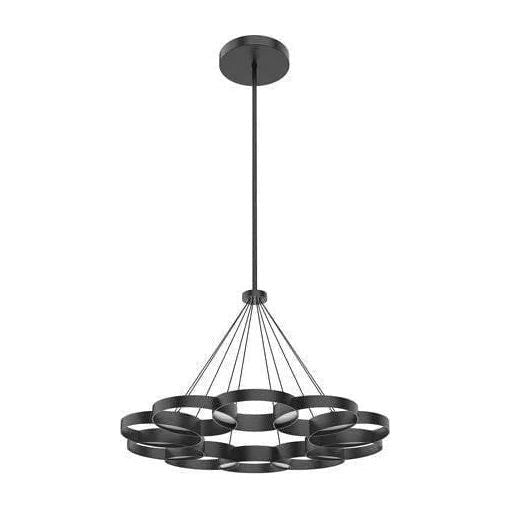 Kuzco Lighting - Maestro LED Chandelier - CH90833-BK | Montreal Lighting & Hardware