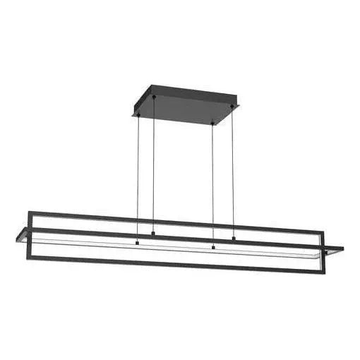 Kuzco Lighting - Mondrian LED Linear Pendant - LP16248-BK | Montreal Lighting & Hardware