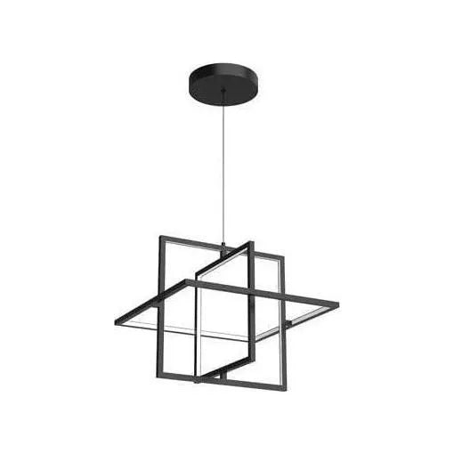 Kuzco Lighting - Mondrian LED Pendant - PD16320-BK | Montreal Lighting & Hardware