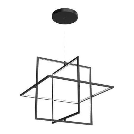 Kuzco Lighting - Mondrian LED Pendant - PD16328-BK | Montreal Lighting & Hardware