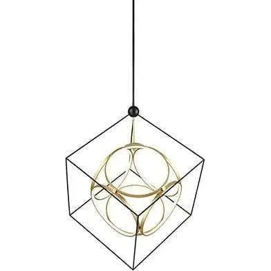 Kuzco Lighting - Monza Chandelier - CH19234-BK/AN | Montreal Lighting & Hardware