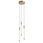 Kuzco Lighting - Motif LED Triple Multi-Pendant - MP75213-BG | Montreal Lighting & Hardware