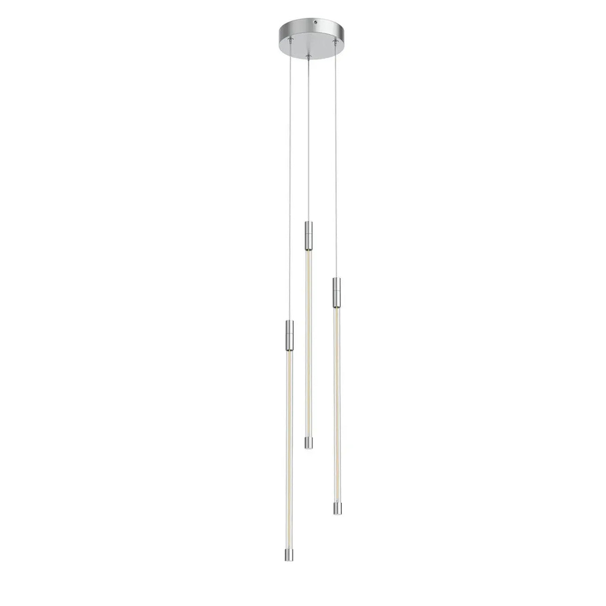 Kuzco Lighting - Motif LED Triple Multi-Pendant - MP75221-CH | Montreal Lighting & Hardware
