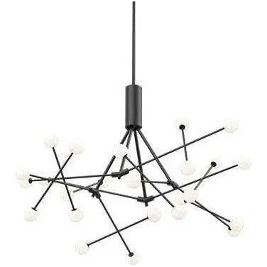 Kuzco Lighting - Moto Chandelier - CH97139-BK | Montreal Lighting & Hardware