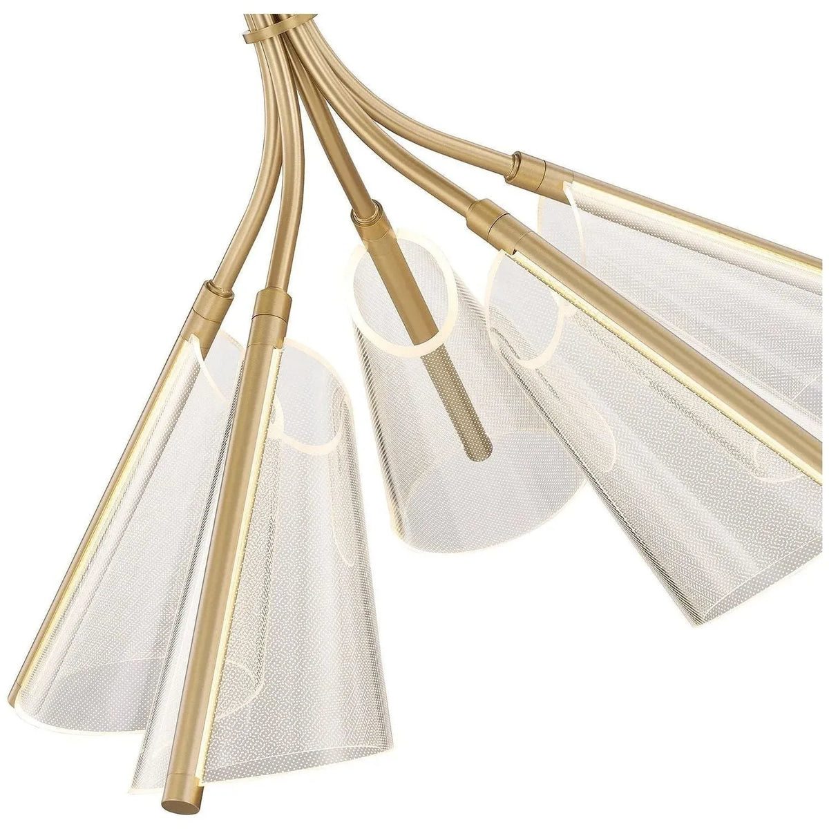 Kuzco Lighting - Mulberry LED Chandelier - CH62628-BG/LG | Montreal Lighting & Hardware