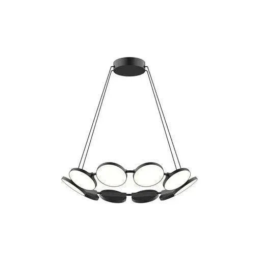 Kuzco Lighting - Novel LED Chandelier - CH72225-BK | Montreal Lighting & Hardware