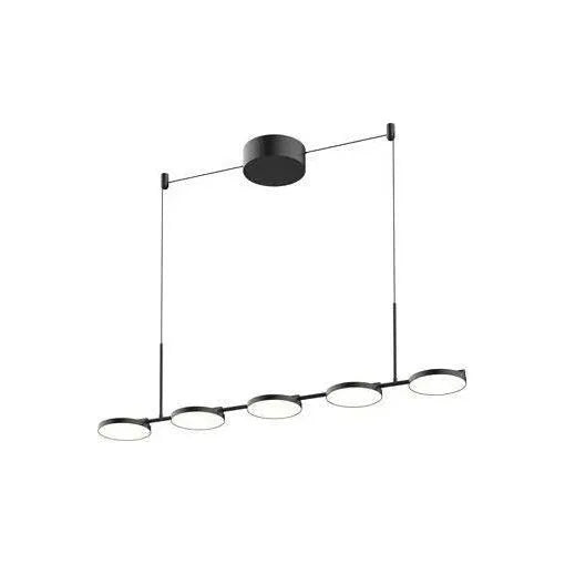 Kuzco Lighting - Novel LED Linear Pendant - LP72237-BK | Montreal Lighting & Hardware