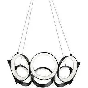 Kuzco Lighting - Oros Chandelier - CH94824-BK | Montreal Lighting & Hardware