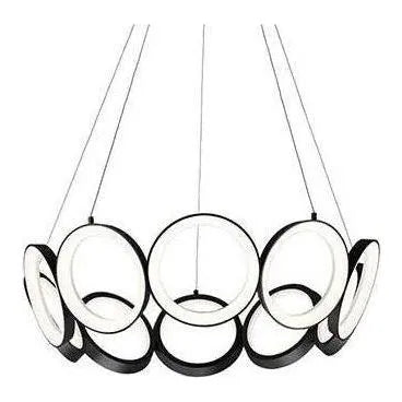 Kuzco Lighting - Oros Chandelier - CH94829-BK | Montreal Lighting & Hardware