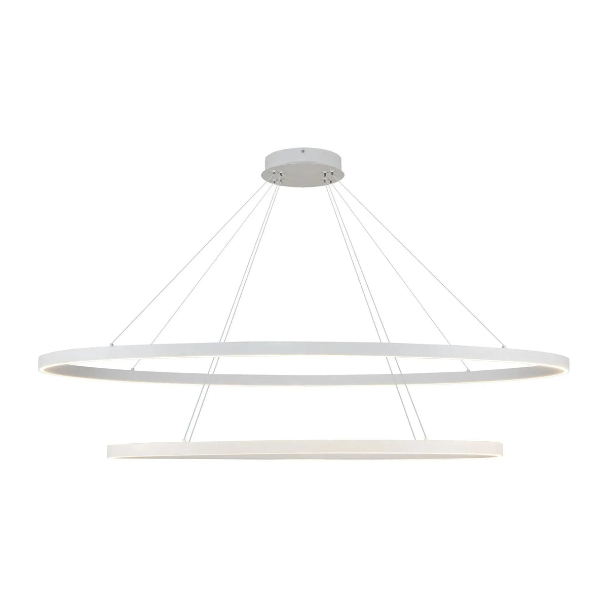 Kuzco Lighting - Ovale LED Chandelier - CH79253-WH | Montreal Lighting & Hardware