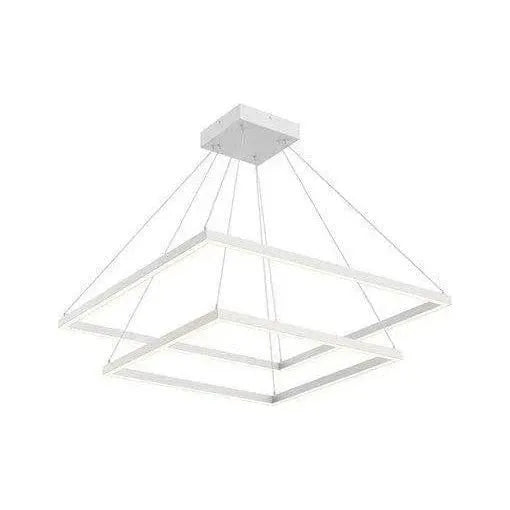 Kuzco Lighting - Piazza 2-Tier Chandelier - CH88232-WH | Montreal Lighting & Hardware