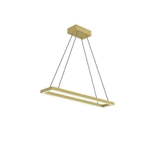 Kuzco Lighting - Piazza Linear Suspension - PD88530-BG | Montreal Lighting & Hardware