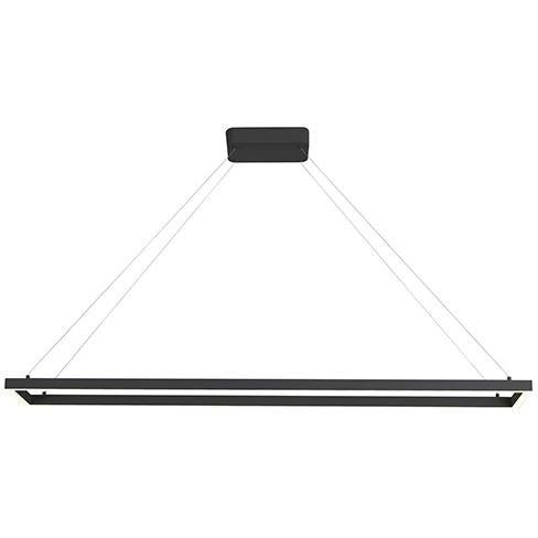 Kuzco Lighting - Piazza Linear Suspension - PD88530-BK | Montreal Lighting & Hardware