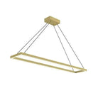 Kuzco Lighting - Piazza Linear Suspension - PD88548-BG | Montreal Lighting & Hardware