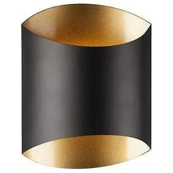 Kuzco Lighting - Preston LED Wall Sconce - 601471BK-LED | Montreal Lighting & Hardware