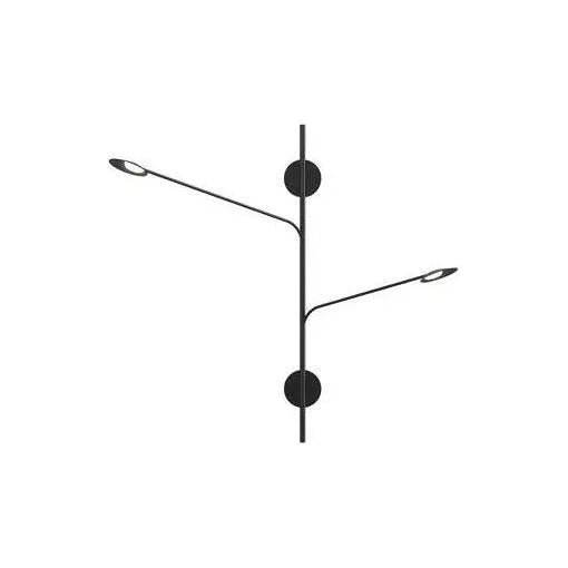 Kuzco Lighting - Rotaire LED Double Arm Light - WS90102-BK | Montreal Lighting & Hardware