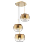 Kuzco Lighting - Samar Chandelier - CH57514-BG/CP | Montreal Lighting & Hardware