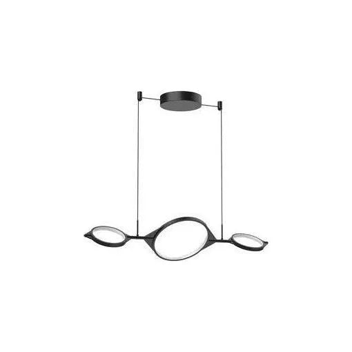 Kuzco Lighting - Serif LED Linear Pendant - LP84434-BK | Montreal Lighting & Hardware