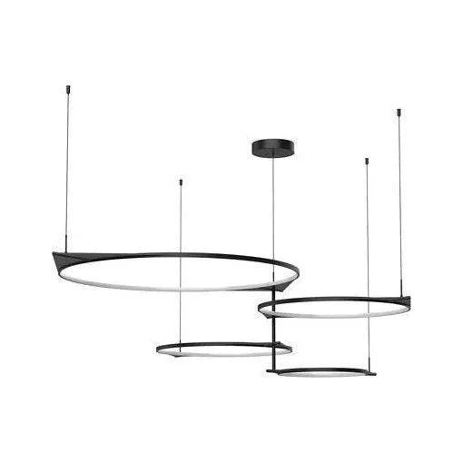 Kuzco Lighting - Serif LED Multi-Pendant - MP84483-BK | Montreal Lighting & Hardware