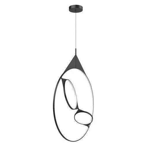 Kuzco Lighting - Serif LED Pendant - PD84324-BK | Montreal Lighting & Hardware