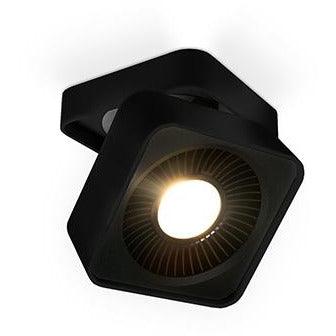 Kuzco Lighting - Solo Square Adjustable Spot - FM9304-BK | Montreal Lighting & Hardware