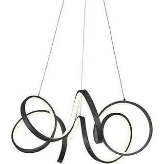 Kuzco Lighting - Synergy Chandelier - CH93824-BK | Montreal Lighting & Hardware