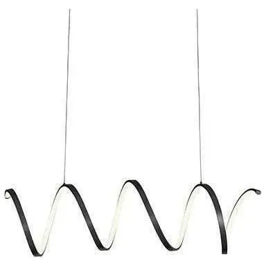 Kuzco Lighting - Synergy Linear Pendant - LP93742-BK | Montreal Lighting & Hardware