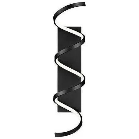 Kuzco Lighting - Synergy Wall Sconce - WS93736-BK | Montreal Lighting & Hardware