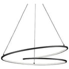 Kuzco Lighting - Twist Pendant - PD11132-BK | Montreal Lighting & Hardware