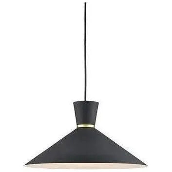 Kuzco Lighting - Vanderbilt Pendant - 493216-BK/GD | Montreal Lighting & Hardware
