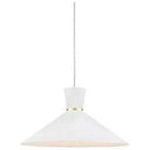 Kuzco Lighting - Vanderbilt Pendant - 493216-WH/GD | Montreal Lighting & Hardware